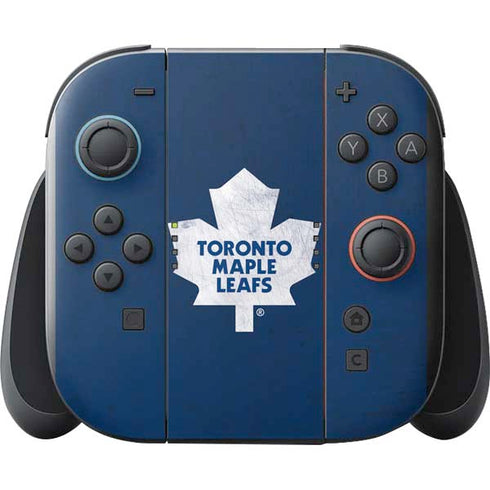 NHL Toronto Maple Leafs Distressed Nintendo Switch 2 (2025) with Joy-Con Skin